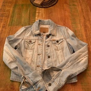 Hollister Jean jacket- size Large